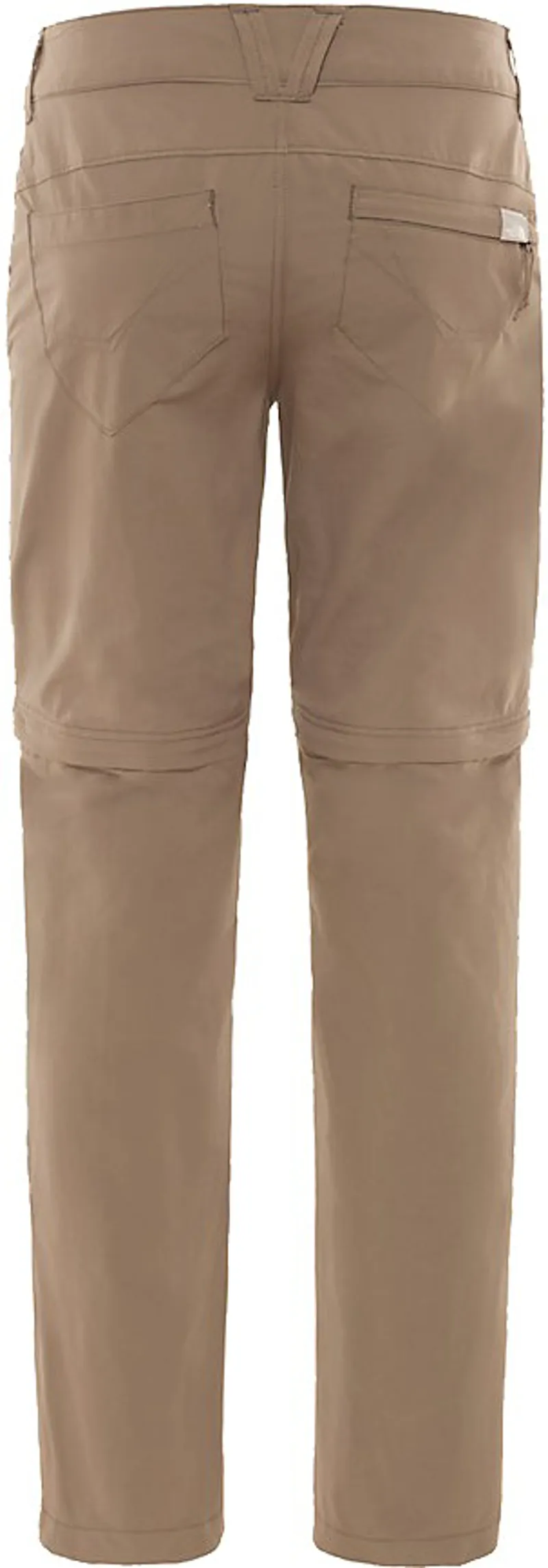 The North Face Womens Exploration Convertible Trousers - Short Leg - Weimaraner Brown-1